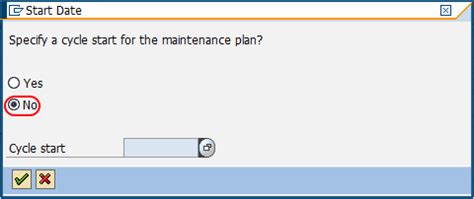 Sap Pm Create Single Cycle Maintenance Plan In Sap