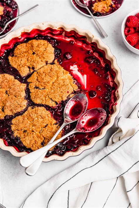 Easy Mixed Berry Cobbler Recipe With Video Cravings Journal