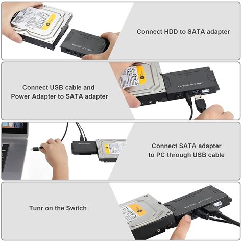 Buy Ide Sata To Usb 30 Adapter Yinnceen Hard Drive Adapter Converter For 25 35 Ide External