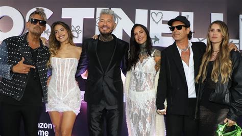 Marcelo Tinelli Present Su Serie Los Tinelli Junto A Milett Figueroa