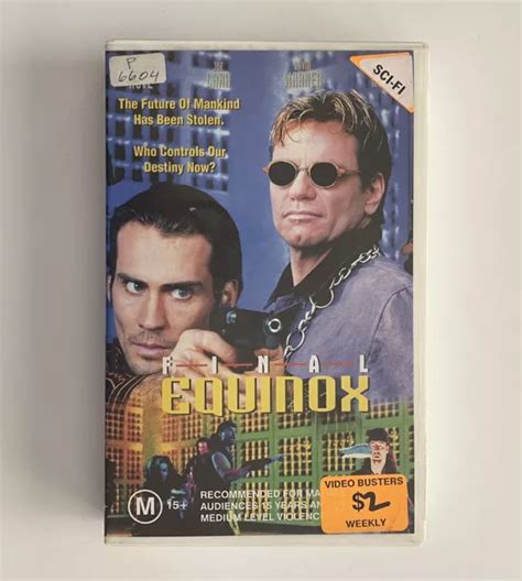 Final Equinox Vhs Big Box Ex Rental Video Tape Sci Fi Action