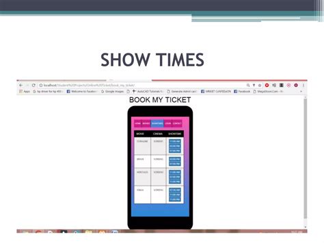 Online Movie Ticket Booking System Ppt