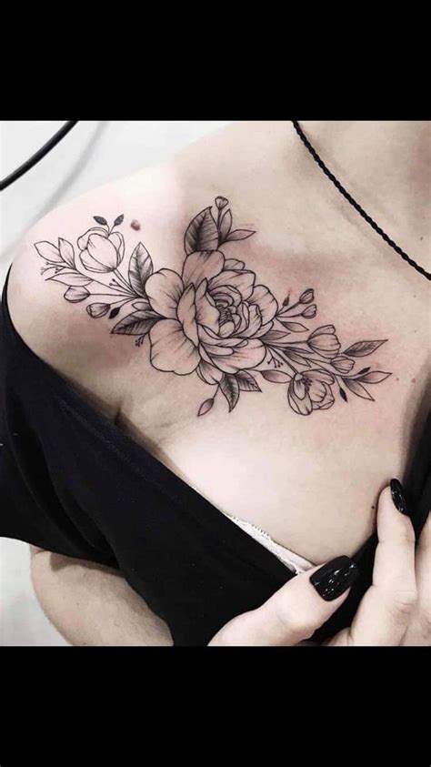 Pin By Agustinzendejasblanco On Dibujo Floral Tattoo Shoulder Floral