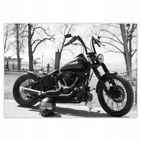 Naklejki A3 POZIOM Harley Davidson Motocykl 12914964971 Allegro Pl