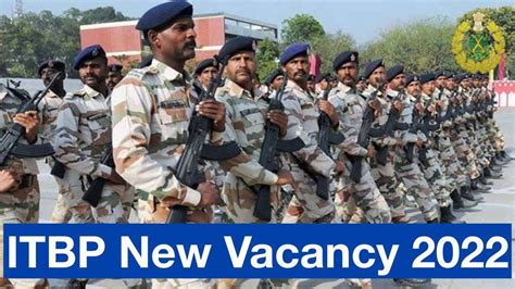 Itbp Head Constable Recruitment 2022 Apply Online