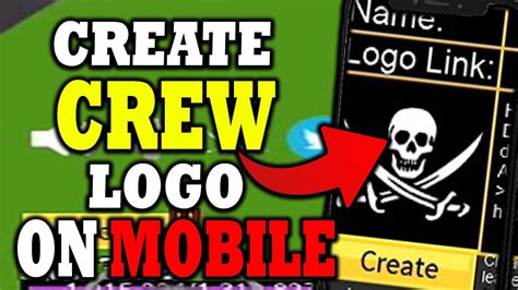 How To Make A Crew Logo In Blox Fruits Mobile Get Decal Link Ios