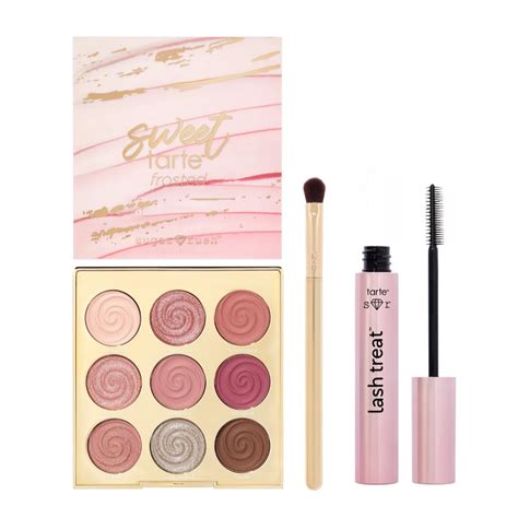 Tarte 3 Piece Frosted Eyeshadow Palette Collection Qvc Uk