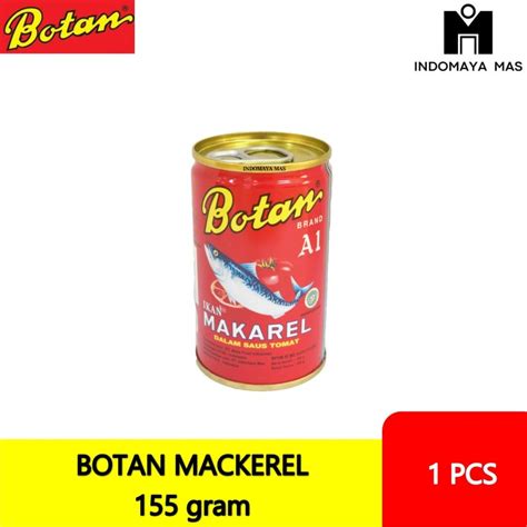 Jual Botan Mackarel Dan Sardines 155 Gram Shopee Indonesia