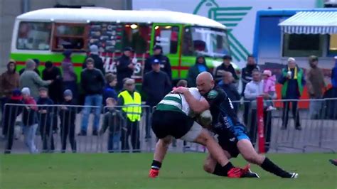 Hard Tackle From Russian Rugby Premierleague 2018 Youtube