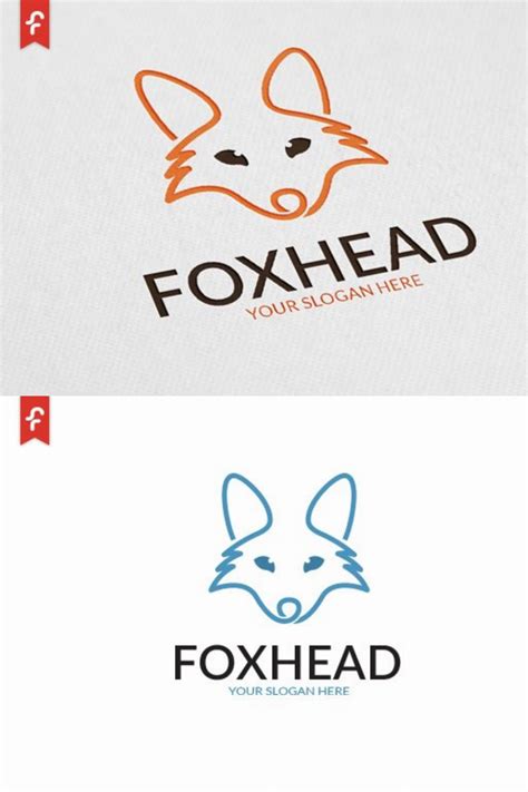 Fox Head Logo – MasterBundles