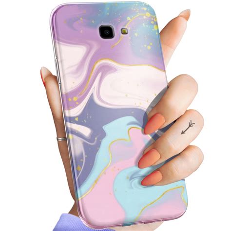 Etui Do Samsung Galaxy J4 Plus 2018 Wzory Pastele Ilustracja Kolory