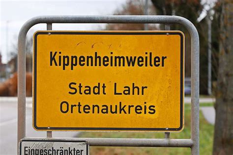 Klaus Dorner Steht Als Ortsvorsteher Von Kippenheimweiler Bereit Lahr