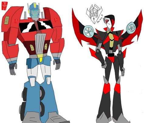 Roll Out Optimus Prime And Windblade By Kickazzjohnni On Deviantart