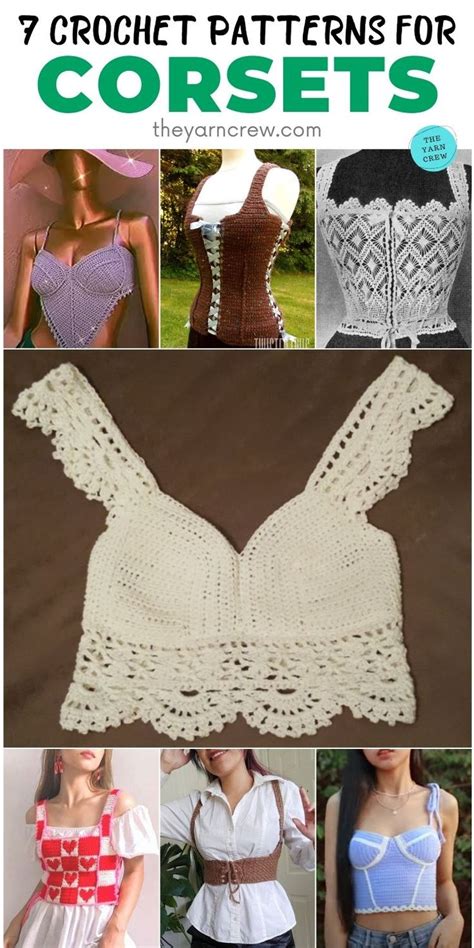 Crochet Patterns For Corsets And Bras