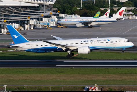 B 1566 Xiamen Airlines Boeing 787 9 Dreamliner Photo By Mr Lu ID