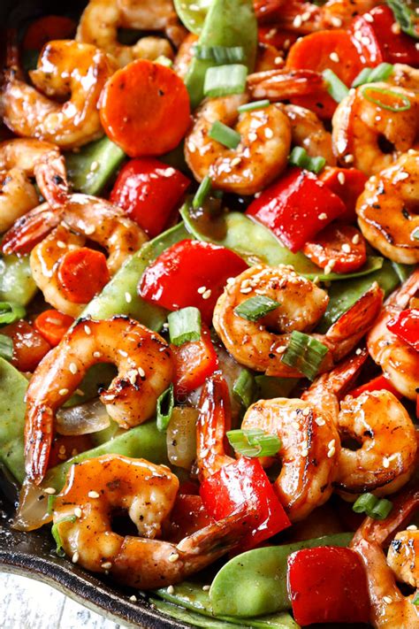 Shrimp Stir Fry With Orange Sweet And Sour Sauce 30 Minutes