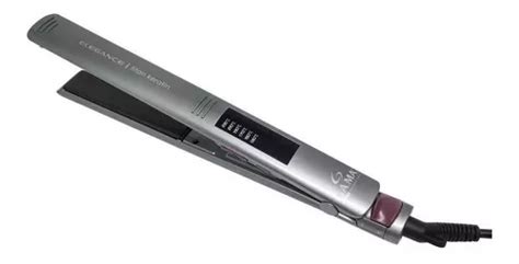 Planchita De Pelo GA MA Italy Elegance Led Titan Keratin Gris 220V