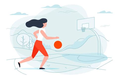 Girls Basketball Illustrations Royalty Free Vector Graphics And Clip Art