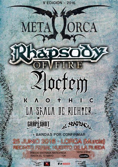 Metal Lorca Primeras Bandas En El Cartel Metalbizarre