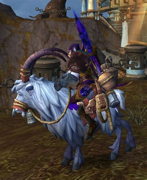 Reins Of The Snowy Riding Goat Item World Of Warcraft