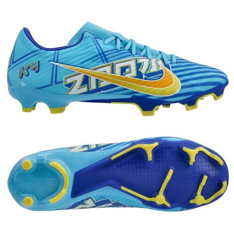 Nike Air Zoom Mercurial Vapor 15 Academy MG Mbappé Personal Edition - Baltic Blue/White