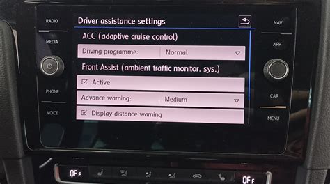 Activare Acc Adaptive Cruise Control Tempomat Pilot Automat Vw Golf