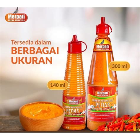 Jual Sambal Merpati Kuning Khas Makassar Ml Shopee Indonesia