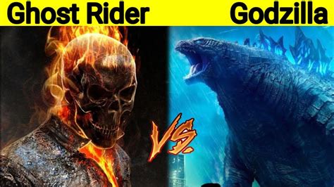 Ghost Rider Vs Godzilla লড়াই হলে কে জিতবে Ghost Rider Vs Godzilla