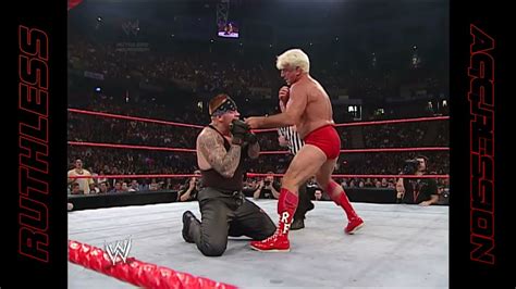 Brock Lesnar And Undertaker Vs Ric Flair And Rvd Wwe Raw 2002 1 Youtube