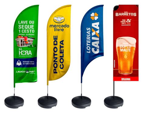 Kit 5 Unidades Wind Banners 2 5 CM