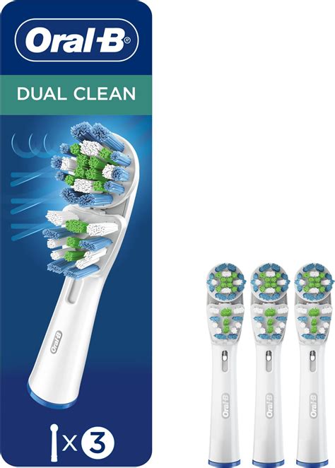 Oral B Dual Clean Lot De T Tes De Brosse Dents Lectrique De