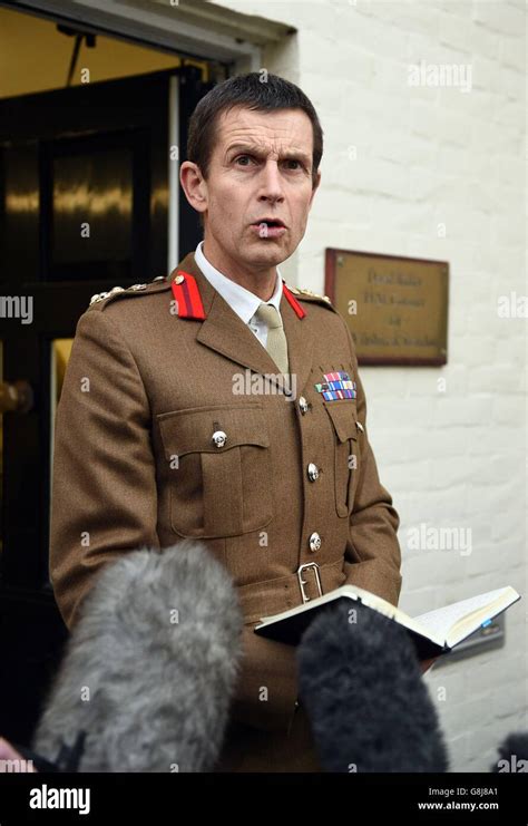 Brigadier John Donnelly Head Of Personal Services Army Reads A