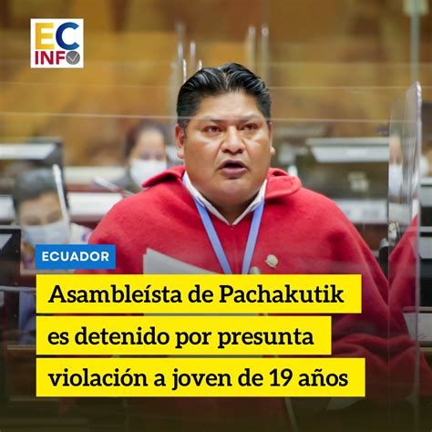 Ecuador Informado on Twitter El asambleísta de Pachakutik Peter Calo