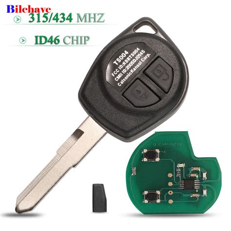 Bilchave Buttons Mhz Id Chip For Suzuki Swift Sx Alto