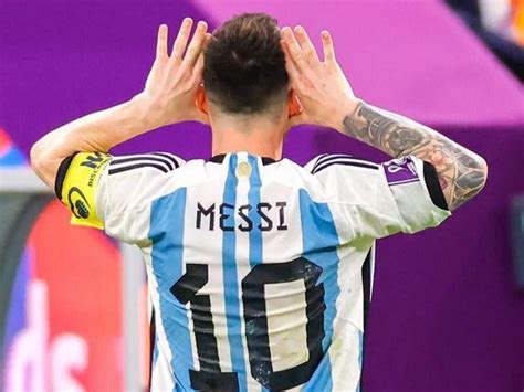 QUÉ MIRÁS BOBO PESE AL TRIUNFO ANTE PAÍSES BAJOS LEO MESSI ARREMETE