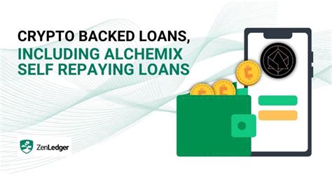 Crypto Backed Loans Including Alchemix Self Repaying Loans