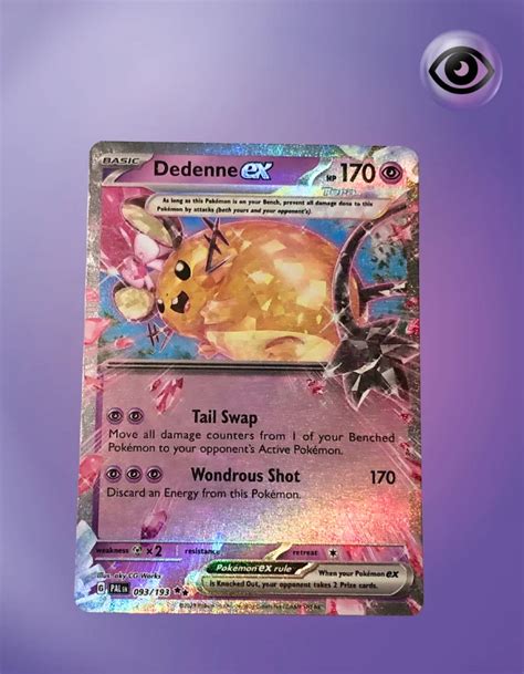 Dedenne Ex Paldea Evolved 093 193 TCG Coleccionistas