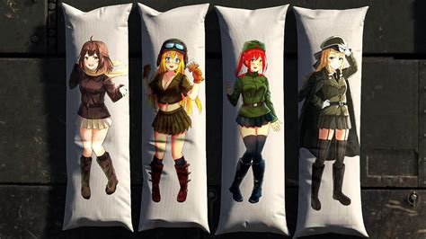 How To Get The War Thunder Body Pillows Ge Fr Youtube