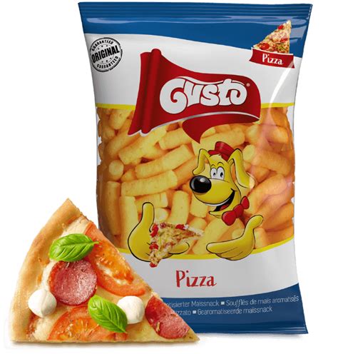 Chrupki Kukurydziane O Smaku Pizzy G Gusto Pufuleti