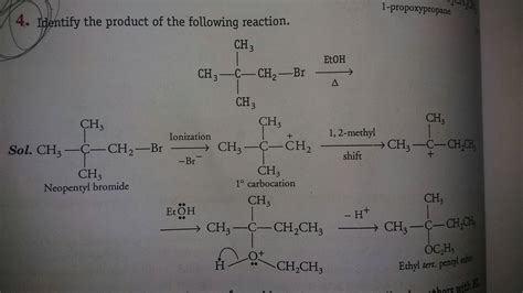 organic chemistry - Can a first degree carbocation form if a methyl shift is possible ...