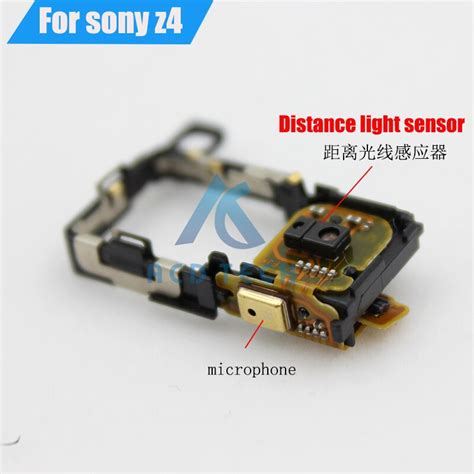 Sensor de proximidad y micrófono para Sony Z4 repuesto de Cable