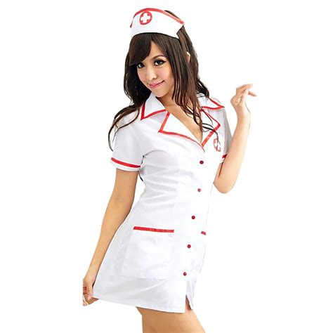 Sexy Nurse Costume Set Fantasias Hot Lingerie 2019 Sexy Erotic Cosplay For Women Costume Nurse