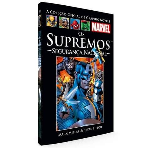 Livro Os Supremos Segurança Nacional A Coleção Oficial de Graphic