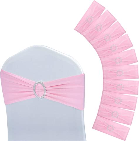 Amazon Zhongyuan Spandex Chair Sashes Elastic Chair Bows Stretch