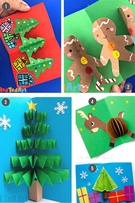 Foldable Printable Christmas Crafts