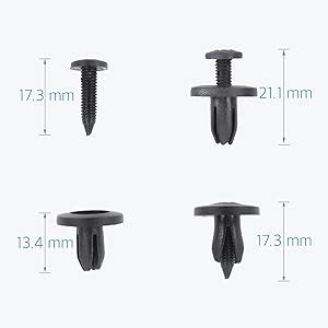 Amazon Lantee 50 Pcs Push Type Retainer Clips For Honda 90684 SA5