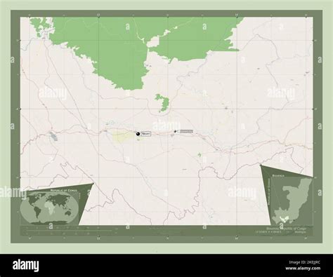 Bouenza région de la République du Congo Ouvrez la carte des rues