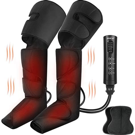 Cincom Leg Massager With Heat Air Compression Leg Massager For