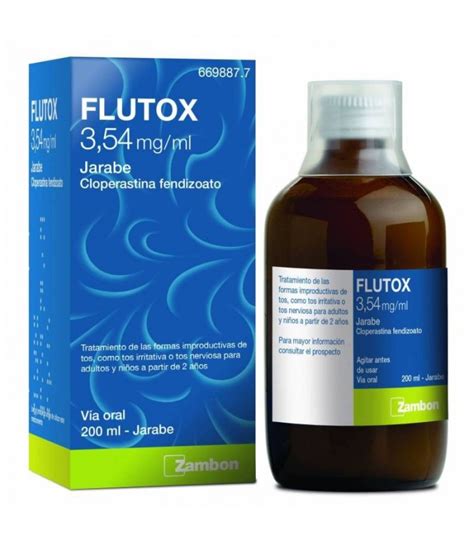 Comprar Flutox Mg Ml Jarabe A Precio De Oferta