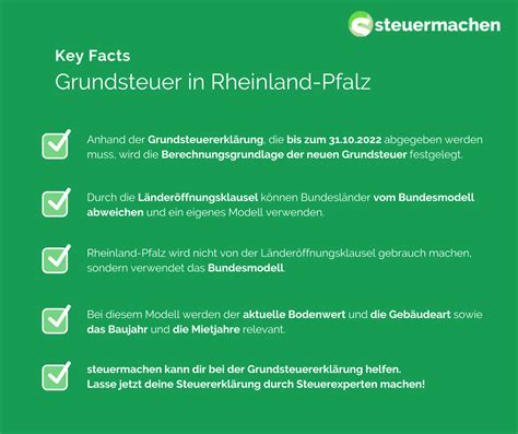 Grundsteuer In Rheinland Pfalz Steuermachen